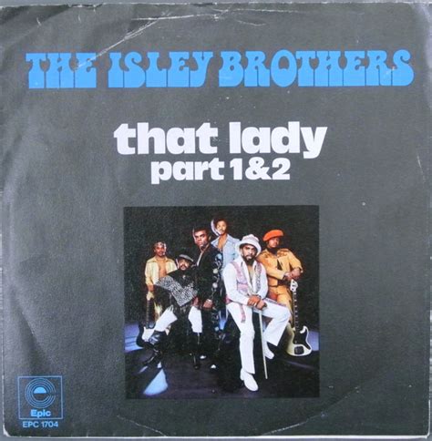 isley brothers that lady part 1 and 2 1973 vinyl discogs