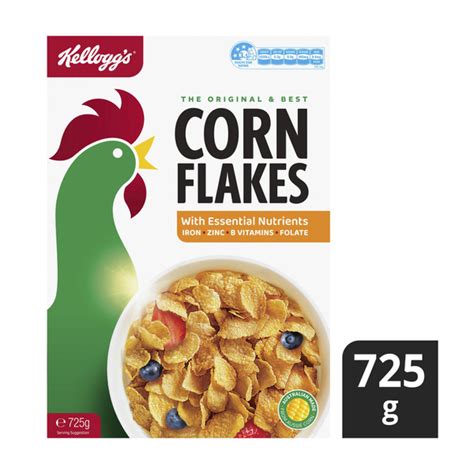 Buy Kelloggs Corn Flakes Breakfast Cereal 725g Coles