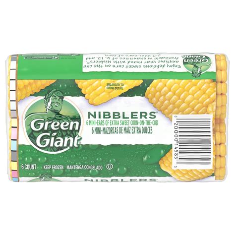 Green Giant Nibblers Corn On The Cob 6 Ct Frozen