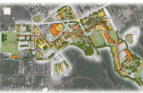 Widener University Campus Map