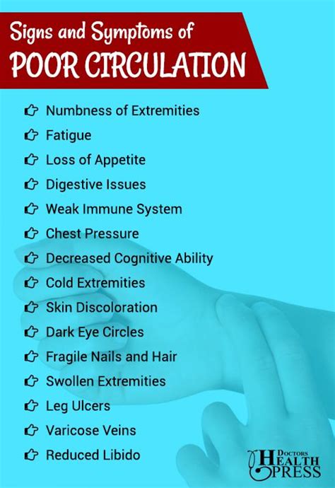 Poor Circulation: Warning Signs, Symptoms, and Causes | Poor