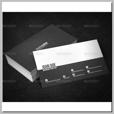 25 Minimal Business Card Templates Pages Word Psd Free And Premium
