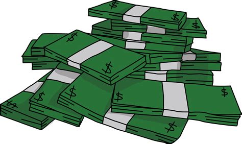 Money Pile Transparent Background Png