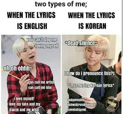 Just one day bts bts lyrics quotes korean quotes bts. I sing Korean parts too, sometimes I know it, but usually ...