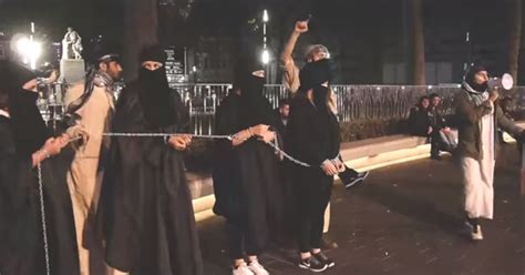 Islamic State Sex Slave Market Staged In London By Kurdish Activists Huffpost Uk