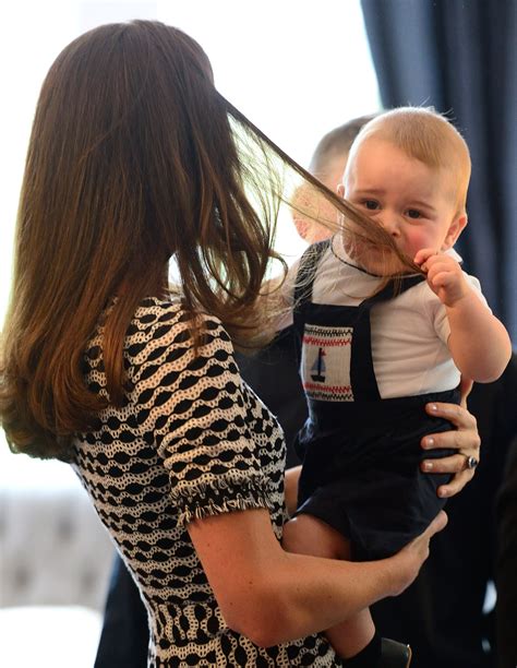 And Then Grabbed His Moms Hair The Best Moments From The Royal Tour