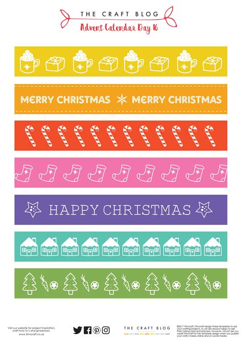 advent calendar day   christmas paper chain