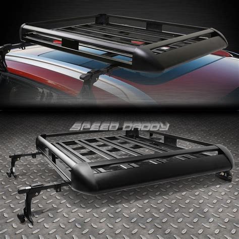 50x 38aluminum Roof Rack Suv Top Cargo Luggage Carrier Basket