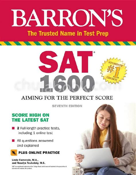 Sat 1600 With Online Test Aiming For The Perfect Score ศูนย์หนังสือจุฬาฯ