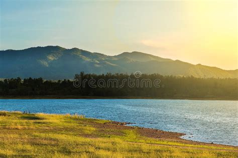Landscape View Of Country Side Of Chiangmai Thailand Stock Photo