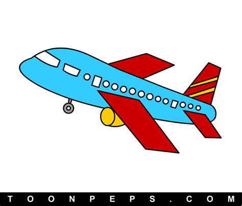 Plane Drawing For Kids Free Download On Clipartmag