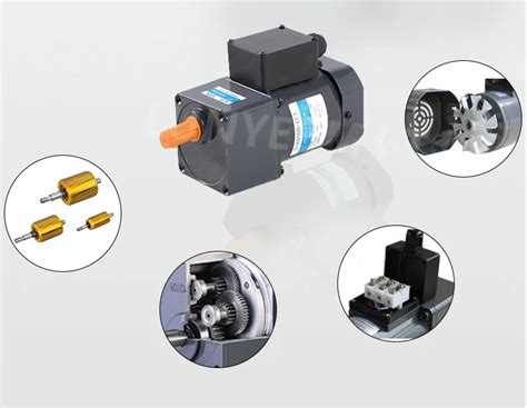 90w 90mm Low Rpm Small Ac Electric Gear Speed Control Motor Buy Low