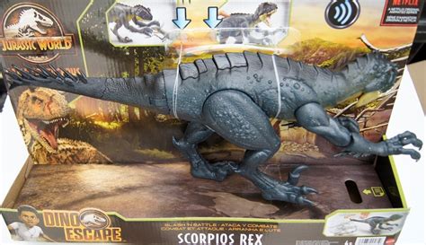 Mattel Jurassic World Dino Escape Slash´n Bat Scorpios Rex Envío Gratis