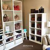 Pictures of Handbag Storage Shelves