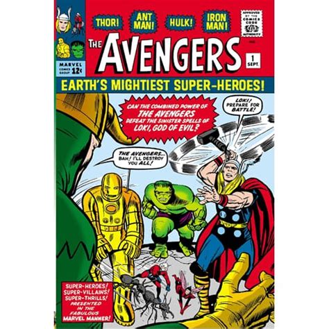 Mighty Marvel Masterworks The Avengers Vol 1 Toys Toy Street Uk