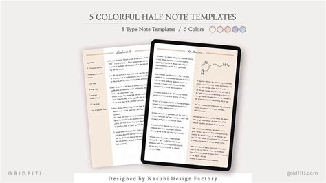 20 Aesthetic Notability Templates And Ideas Free And Paid Gridfiti