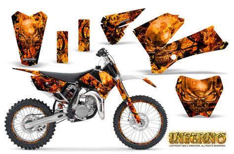 Creatorx Custom Dirt Bike Graphics Kits For Honda Kawasaki Ktm