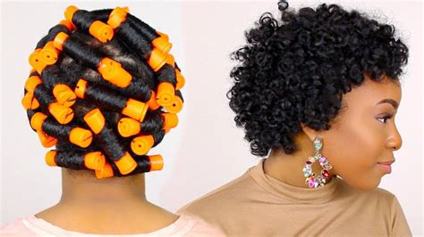 Generally speaking, in our experience, the women who don't need to use. HOW TO | Perm Rod Set on Short Natural Hair Tutorial ...