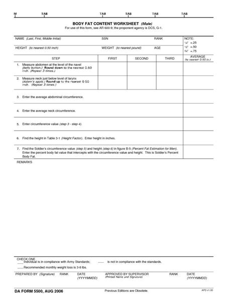 Army Promotion Point Worksheets