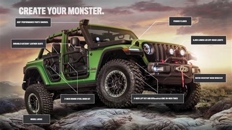 Jeep Wrangler Monster Eng Youtube