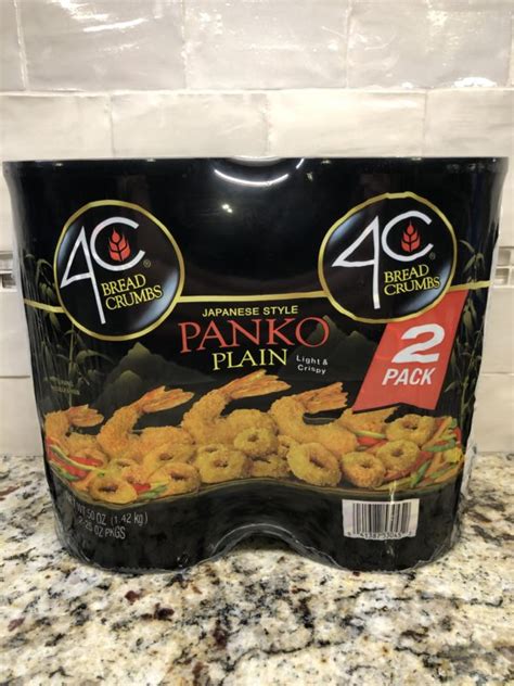 4c Foods Japanese Style Panko Plain Bread Crumbs 2 Pk 25 Oz Breader Mix