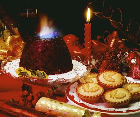 It's a dense boiled cake flavoured with dried fruit and spices. Traditional Christmas Dinner In Ireland Photograph by The Irish Image Collection