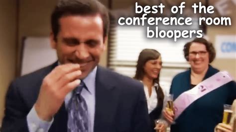 Best Of The Conference Room Bloopers From The Office Us Comedy Bites