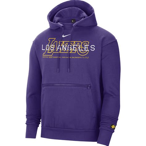 The lakers are bound for the 2020 nba finals! NIKE NBA LOS ANGELES LAKERS COURTSIDE PULLOVER HOODIE für ...