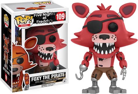 Five Nights At Freddys Figurine En Vinyle Foxy Le Pirate 109 Funko Pop