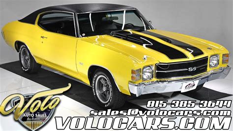 Chevrolet Chevelle Ss For Sale At Volo Auto Museum V Youtube