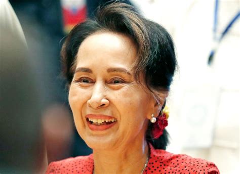 Politician from myanmar, state counsellor of myanmar and winner of the nobel peace prize 1991. State Counsellor seeks greater cooperation for national ...