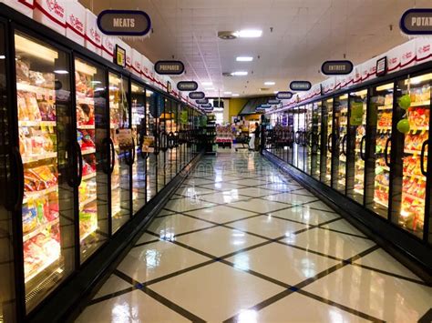 Frozen Foods Aisle Of Grocery Store Editorial Photo Image Of Aisle