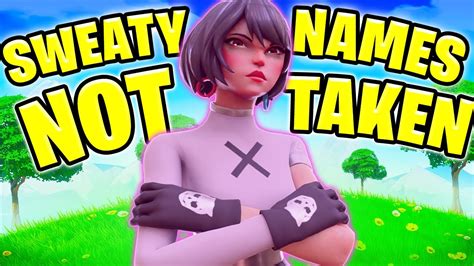 Sweaty Things To Put In Your Fortnite Name Username Ideas Youtube
