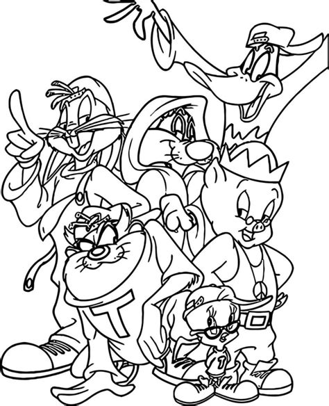 Dibujos De Looney Tunes 39214 Dibujos Animados Para Colorear Images
