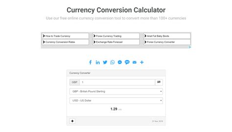 Currency Conversion Calculator Conversion Calculator Currency