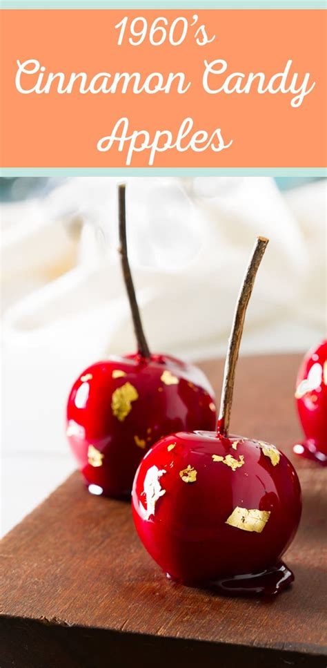 Cinnamon Candy Apples These Vintage Inspired Cinnamon Candy Apples
