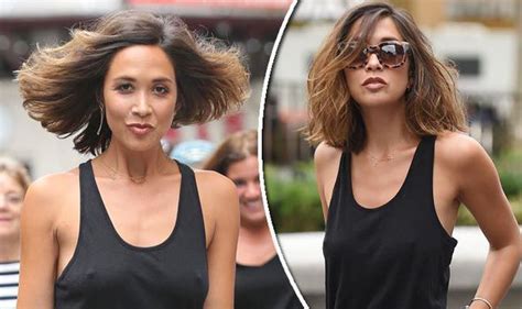 Myleene Klass Lets Her Nipples Take Centre Stage As She Steps Out In