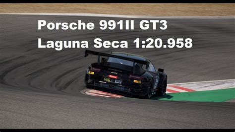 Assetto Corsa Competizione Porsche 991II Laguna Seca Hotlap 1 20 958