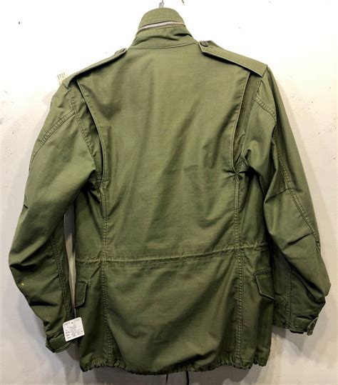 Vintage Us Army Field Jacket Military Green Military Etsy
