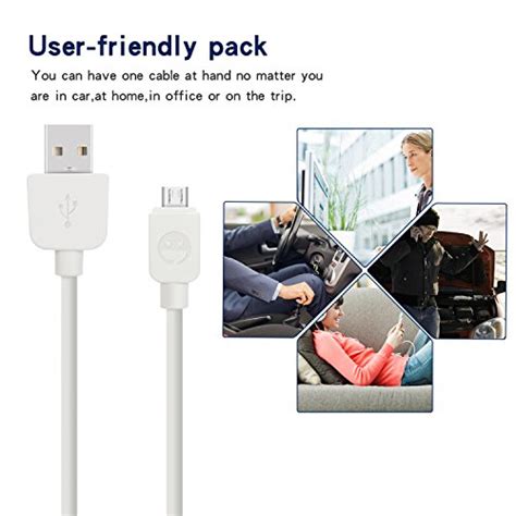 Micro Usb Cable 5 Pack 6ft Android Charger Smallelectric Micro Usb