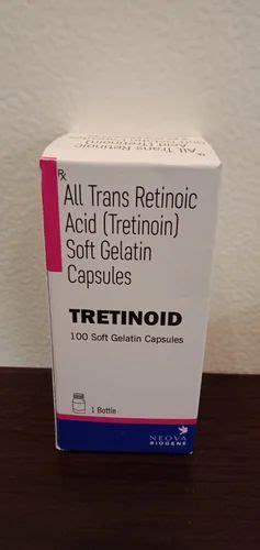 Tretinoin 10mg Tretinoid Soft Gelatin Capsule Neova Biogen 1x100