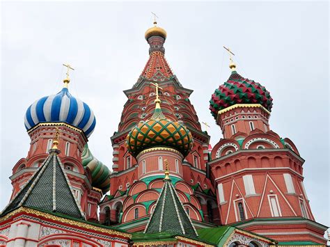Jejim Domes St Basil S Cathedral Red Square Moscow