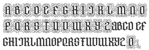 17th Century Calligraphy Fonts From Draughtsmans Alphabets 46 Off