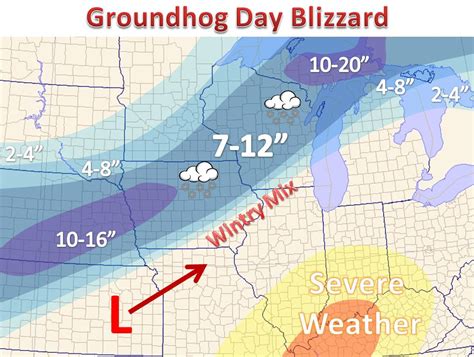 Midwest Weather And Golf Heavy Snow And Blizzard Conditions Tuesday