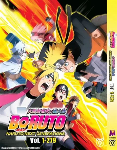 Anime Dvd Boruto Naruto Next Generations Vol1 279 English Subtitle