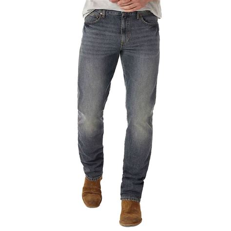 Wrangler Mens Retro Slim Fit Straight Leg Jeans