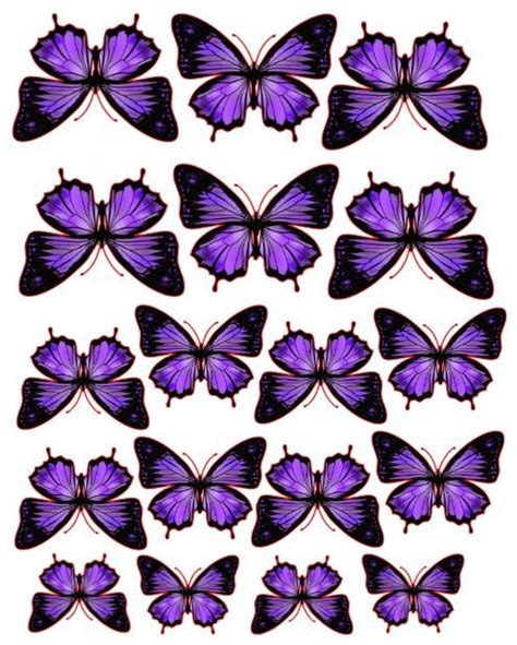 Butterfly Cakes Butterflies Sweet 16 Centerpieces Wafer Paper