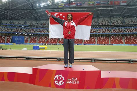 200m Sprint Gold Medallist Shanti Pereira Prischew