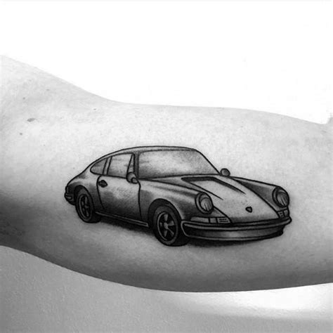 40 Porsche Tattoo Ideas For Men German Automobile Designs