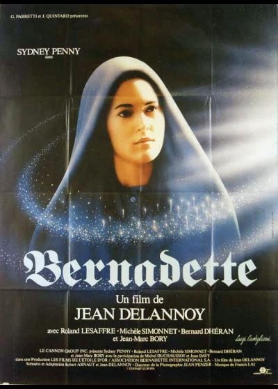 Affiche Bernadette Jean Delannoy Cinesud Affiches Cinéma